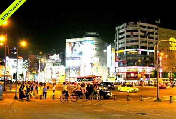 台北西门町图片
