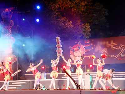 台湾特色旅游 台湾地区艺文团体表演七夕16岁艺术节活动图片