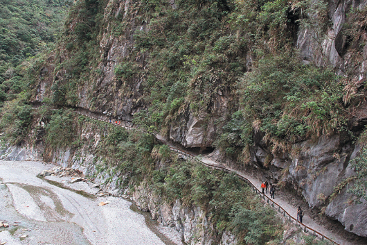 太鲁阁台湾地区公园砂卡礑步道