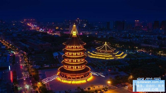 洛阳地标夜景