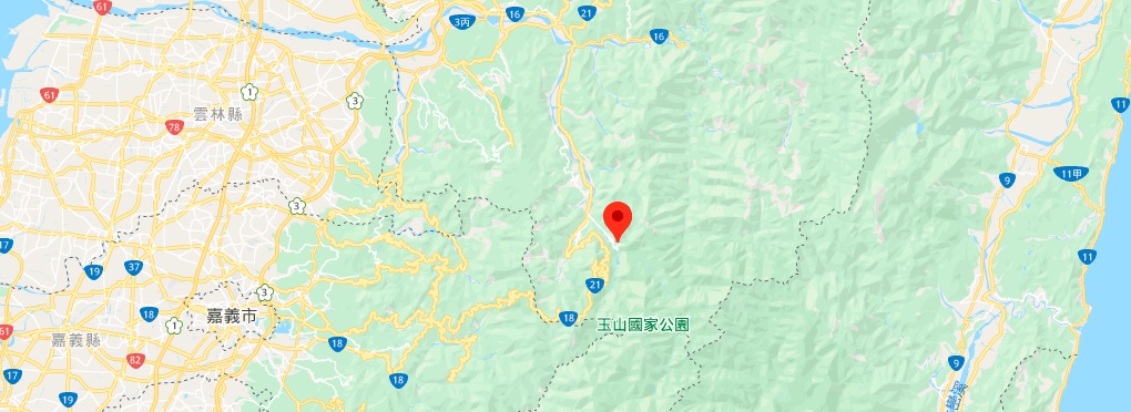 南投八道关古道地理位置地图